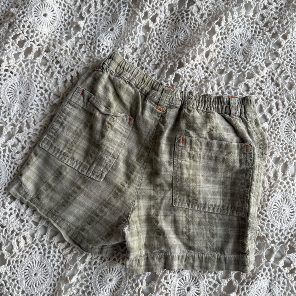 Y2K Sesame Street Elmo Plaid Shorts - Picture 4 of 4
